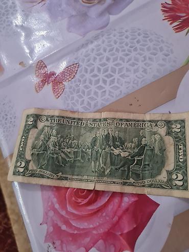 3 tekerli velosiped type 1: ABŞ 2 dollarlıq banknot – 1976 seriyası - Ön tərəf: Thomas Jefferson — 1