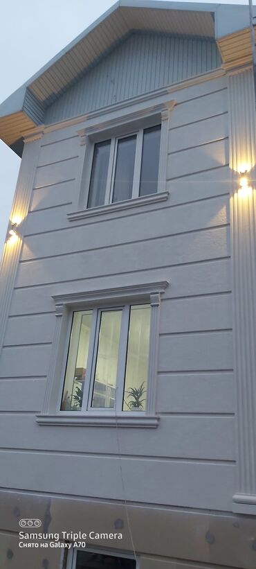 Фасадные работы: Ремонт фасада, Утепление фасада, Фасадный декор | Рамки, Балясины | Жидкий травертин, Сухой травертин | Пенопласт, Пенополистирол, Термопанели 3-5 лет опыта — 8