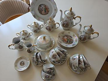 çay servisi: Çay dəsti, Farfor, Madonna, 6 nəfərlik, Almaniya — 4