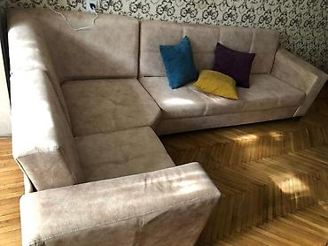 belarus mebel: İşlənmiş, Künc divan, Qonaq otağı üçün, Açılan, Belarusiya — 2