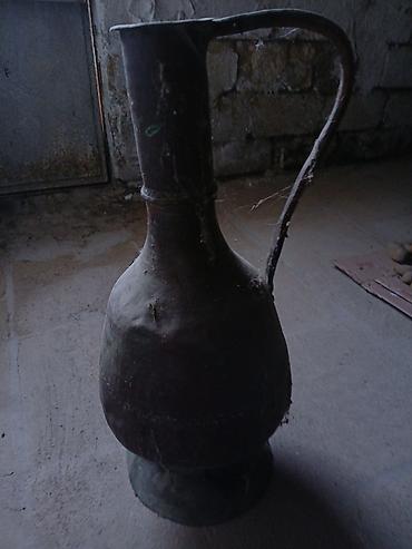 бак для воды 1000 литров: Vintage mis qablar dəsti - Mis samovar: Klassik silindrik gövdə — 1