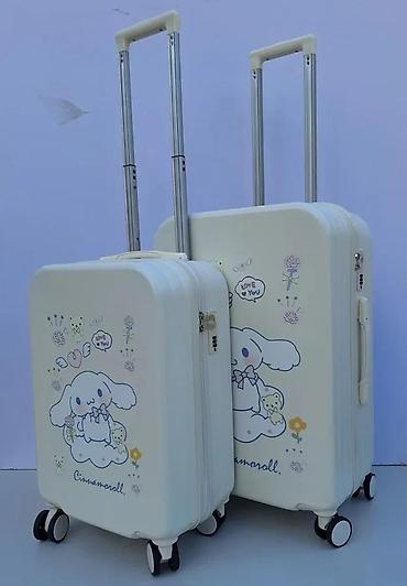 Putni koferi i torbe: Tvrdi kofer na točkiće – Cinnamoroll dizajn - Materijal: čvrsta — 7