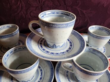 Kuhinjski setovi: Soljice nove jing dezen pirincani porcelan iz 60,70ih godina — 3