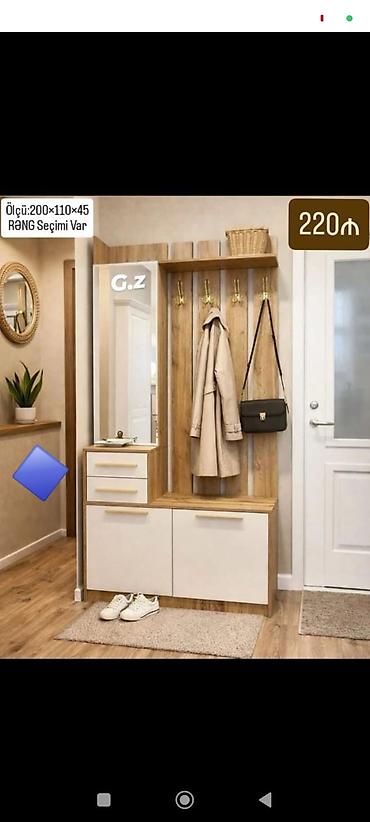 Ev üçün mebel: Dehliz dolabi — 1