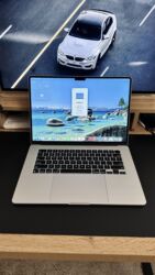 macbook запчасти: Ультрабук, Apple, 8 ГБ ОЭТ, Apple M2, 15.6 ", Колдонулган, Жумуш, окуу үчүн, эс тутум SSD