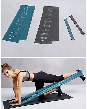 Crivit Resistance Band Set – orta-dan ağıradək müqavimətli, tam bədən