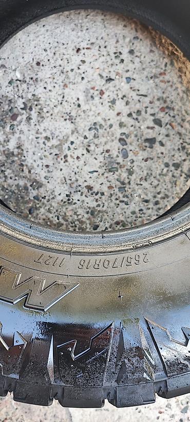 sigma 16: Шины 265 / 70 / R 16, Всесезонная, Б/у, Комплект, Внедорожные (АТ/МТ), Maxxis — 4