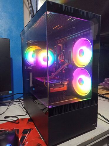 Корпусы ПК: Корпус ПК, Новый, AeroCool, ATX, цвет - Черный at lalafo.kg — 4 Корпусы ПК: Корпус ПК, Новый, AeroCool, ATX, цвет - Черный — 4