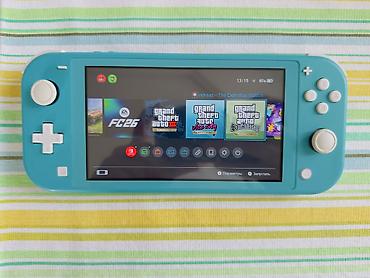 nintendo switch 3 lite: Nintendo Switch Lite (Turkuaz) + GTA: The Trilogy (Nintendo Switch) — 6