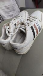 Women's Sneakers and athletic shoes: Кроссовки, 39, Adidas, Б/у, цвет - Белый, Самовывоз — 8