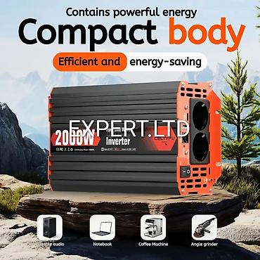 İnverterlər: Yeni Inverter, 1500-3000 Vt, 12 - 220 volt, Ödənişli çatdırılma — 20