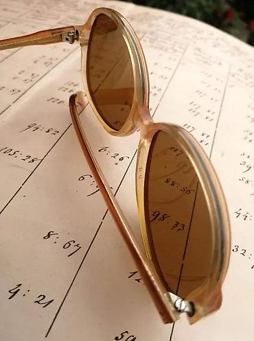 Naočare: Vntge Rodenstock Lady Line 3038 Braun Ovalne sunčane naočare. Vintage — 9
