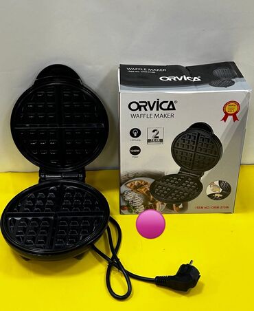 Şirəçəkənlər: Yeni model Orvica dərin vafli bişirən – 4 gözlü, 1200W gücündə. İçi