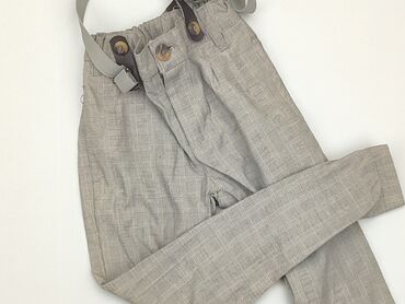 kurtka chłopięca jesienna: Material trousers, Boys, 4-5 years, 110, condition - Very good