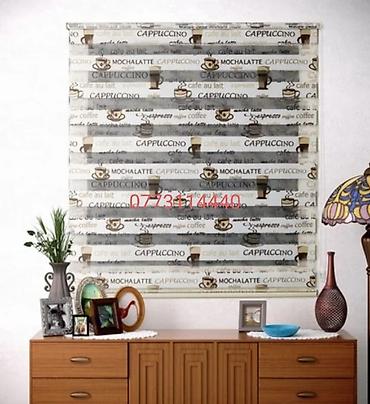 Jalüzlər: Məhsul: Zebra jalüz pərdələr Xüsusiyyətlər: - İkiqat qatlı zebra — 4