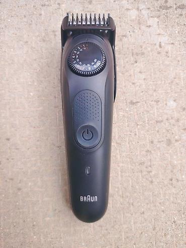 Braun elektrik saqqal/kəsim trimmeri - Dəqiq uzunluq tənzimləyicisi