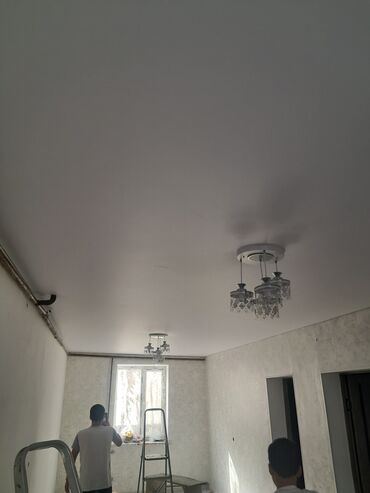 Натяжной потолок: Натяжной потолок Глянцевое, Матовое, 3D потолки Гарантия, Бесплатная консультация, Бесплатный замер — 24