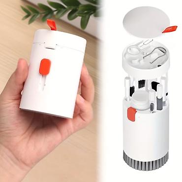 imice: Kompakt 20‑hissəli elektronika təmizləmə dəsti - Silindrik, qapaqlı — 4