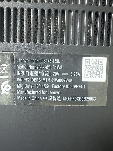 s145: Lenovo IdeaPad S145-15IIL (модель 81W8) - Экран 15.6" с тонкими — 3