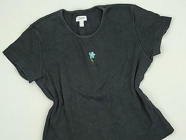 bluzki czarne basic: Esprit, T-shirt damski, rozmiar M — 1
