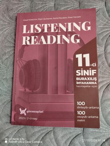 Kitablar, jurnallar, CD, DVD: Ingilish dili Reading Listening kitabi ( yeni nəşr )