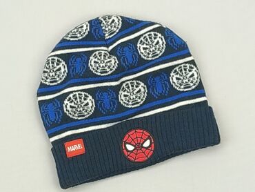 niebieska czapka new era: Hat, Marvel, 7 years, 52-54 cm, condition - Perfect