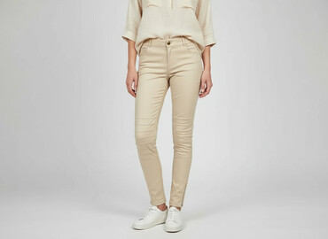 calzedonia ubrania: Material trousers for women, size XS