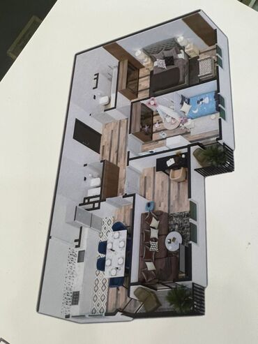 Продажа квартир: 3 комнаты, 77 м², Элитка, 2 этаж, ПСО (под самоотделку)