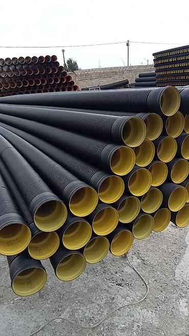 drelər: Kanalizasiya borusu, Qofralı, Plastik, 100500 mm, Yeni — 2