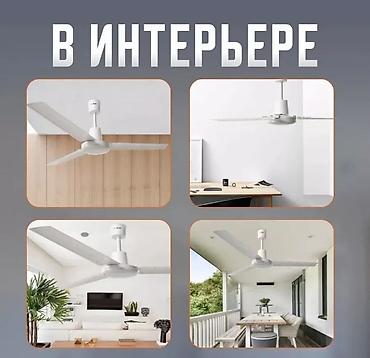 Воздуходувка: Вентилятор Alf, Потолочный, Лопастной — 8