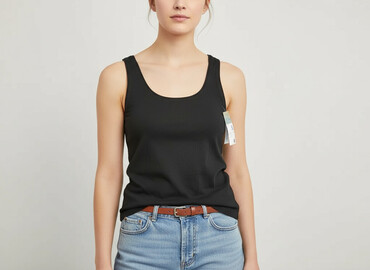 czarne t shirty reserved: Primark, Kamizelka damska, rozmiar S