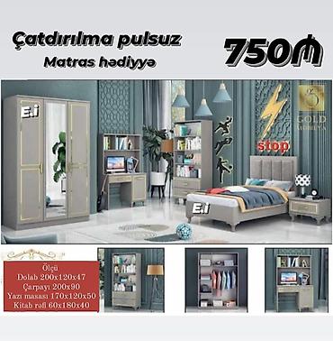 qapil: Oğlan və qız üçün, Yeni, Təknəfərlik çarpayı — 2