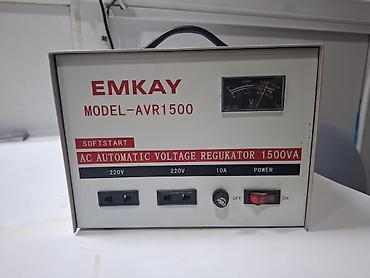 220 v: EMKAY AVR1500 – AC Avtomatik Gərginlik Tənzimləyicisi (1500 VA) — 2