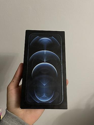 Apple iPhone: IPhone 12 Pro Max, Б/у, 256 ГБ, Pacific Blue, Наушники, Зарядное устройство, Защитное стекло, 78 % — 1