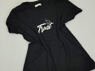 t shirty damskie nike czarne: T-shirt, Reserved, M (EU 38), condition - Good