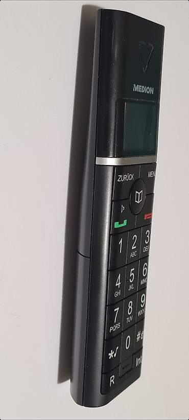 Fiksni telefoni: ★ Bežični fiksni telefon MEDION Desing DECT MD 82144 sa bazom i — 6