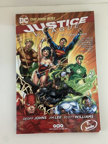 uncharted türkçe dublaj: Justice League Başlangıç - Jim Lee
Türkçe