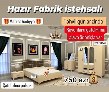 gənc yataq dəsdi: Yataq otağı dəsti rəng seçimi var — 1