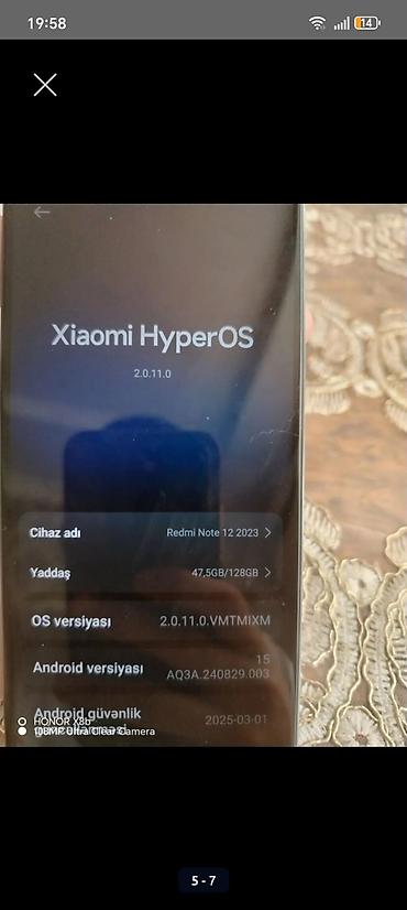 realme c71 qiymeti: Redmi 12, 128 GB, rəng - Yaşıl, Barmaq izi — 5