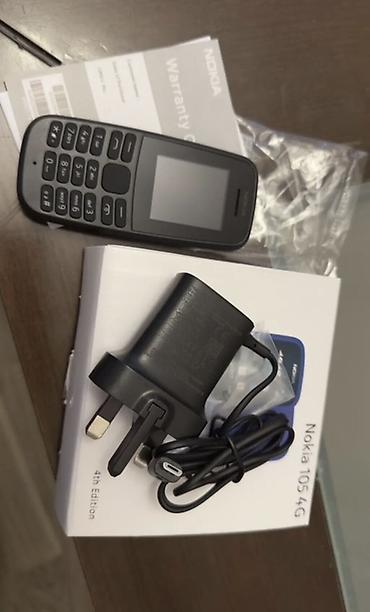 nokia 105 2018: Nokia 105 4G, rəng - Qara, Düyməli — 1