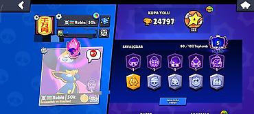 pubg pop satışı: Brawl Stars hesabı – inkişaf etmiş profil - Kupa sayı: 24,797 - — 2