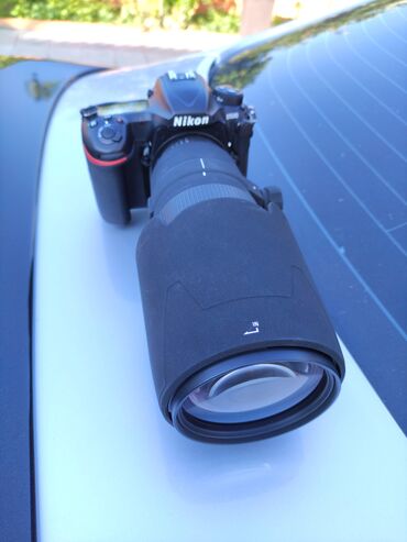 nikon lens: Sigma100-300mm f4 apo hsm nikon üçündür ela vəziyyətdədir heç bir