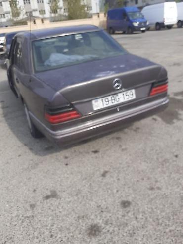 w124 radiator: Mercedes-Benz sedan (W124 seriyası) - Kuzov: 4 qapılı sedan, tünd boz — 6