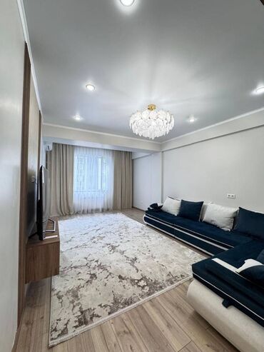 недвижимость в токмоке: 2 комнаты, 76 м², Элитка, 8 этаж, Евроремонт