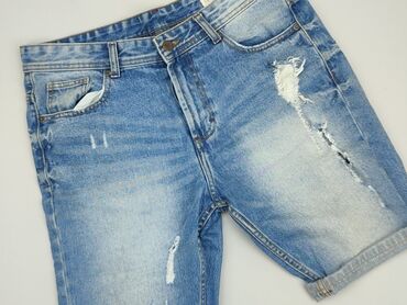 czerwone jeansowe spódnice: Shorts, Denim Co, 2XL (EU 44), condition - Good