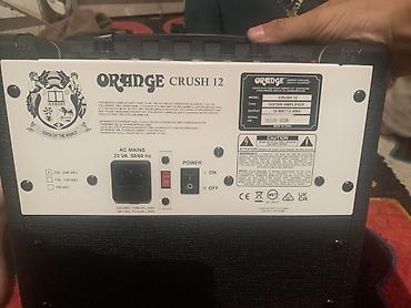 самбуфер усилитель: Комбоусилитель для электрогитары Orange Crush 12 - Мощность: 12 W RMS — 2