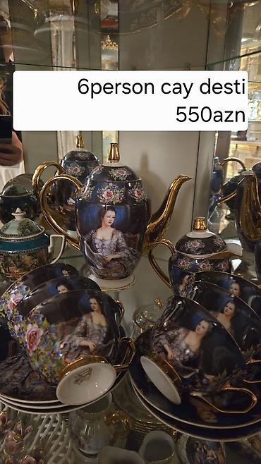 çaynı servis: Çay dəsti, 6 nəfərlik — 1