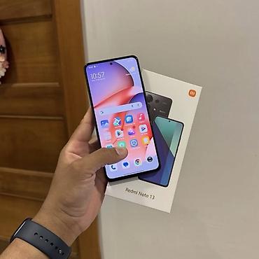 note 14: Redmi, Redmi Note 13, Б/у, 256 ГБ, цвет - Черный, 1 SIM, 2 SIM, eSIM — 4