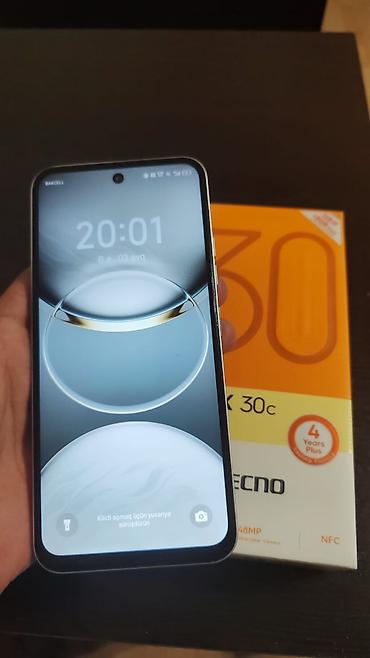 redmi note 9 se: Tecno Spark 30C, 128 GB, rəng - Ağ, Sensor — 3