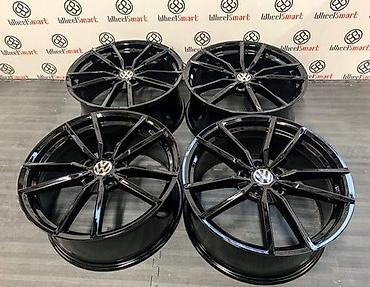 golf passat: Pretoria R19 Golf R 7.5 zavod diskləri, 19” x 8J ölçü, 5x112 bolt — 2